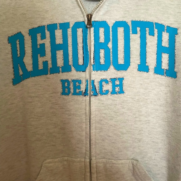Gray Rehoboth Beach Hoodie - Picture 2 of 4